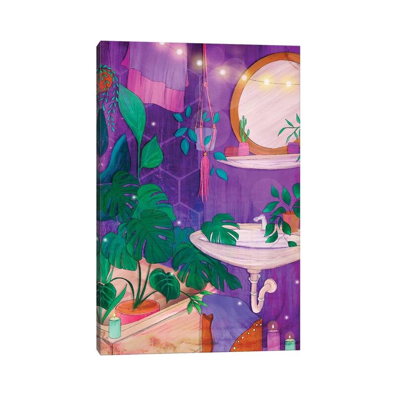 iCanvas "Bathroom Magick" by Olivia Burki Canvas Print Bed Bath